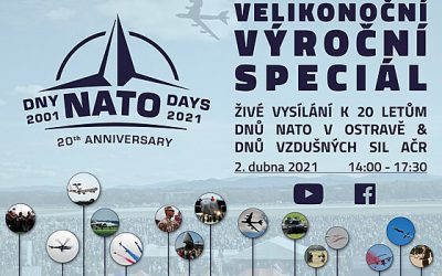 Live stream – 20 let Dnů NATO v Ostravě: velikonoční výroční speciál